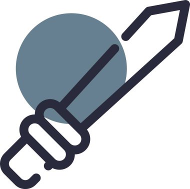 Çizgi film simgesinin vektör çizimi