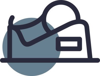 Bir kadın çantasının vektör çizimi