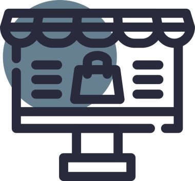 İnternet web simgesi basit tasarım