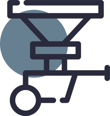 Modern b 'nin vektör illüstrasyonu eksik simgesi