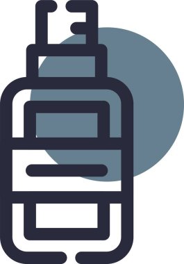 Bir torba sütün vektör illüstrasyonu