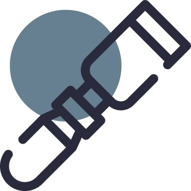 balıkçılık simgesi vektör illüstrasyonu