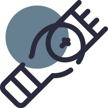 Uydu Çanağı. Web simgesi basit illüstrasyon