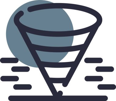 uydu anten simgesi, basit illüstrasyon