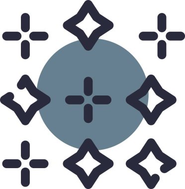 Modern simgenin vektör illüstrasyonu