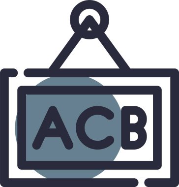 dosya biçimi simgesi, vektör illüstrasyonu