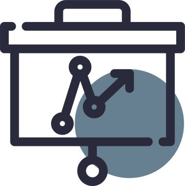 iş grafiği, basit simge