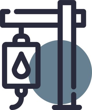 Petrol endüstrisi simgesi modern vektör illüstrasyonu