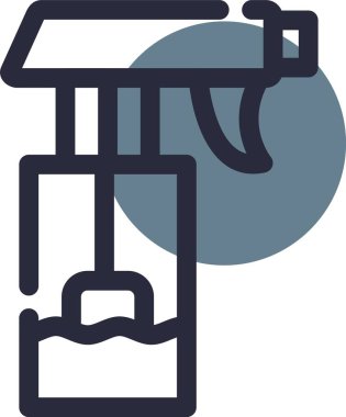 vector illustration of faucet icon
