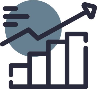 ticari grafik vektör simgesi