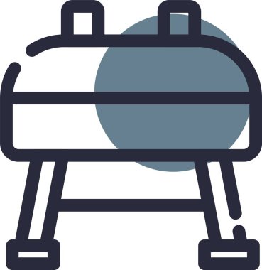 Çizgi film çantasının vektör çizimi