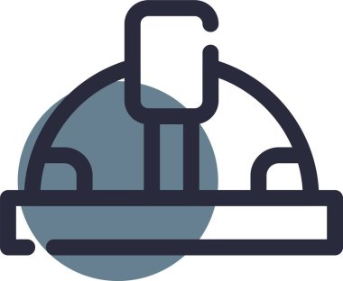 Modern bir simgenin vektör illüstrasyonu