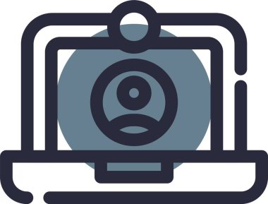 Alarm alarm simgesi ana hat biçiminde