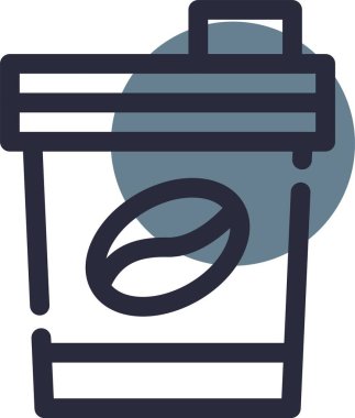 vektör çizim çöp kutusu