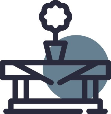 Modern b 'nin vektör illüstrasyonu