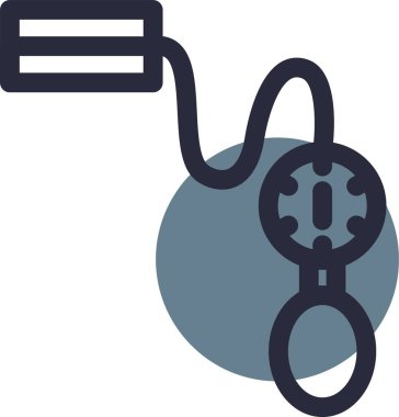 kablo bağlantısı simgesi, vektör illüstrasyonu