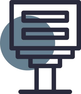 İnternet simgesi, vektör illüstrasyonu