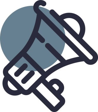 hoparlör vektör illüstrasyonu