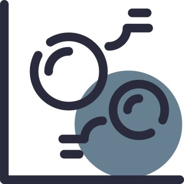 top oyunu simgesi doldurulmuş ana hatlar biçiminde