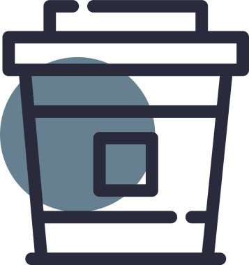 Alışveriş arabası ikonu. Alışveriş arabası simgelerinin özet çizimi