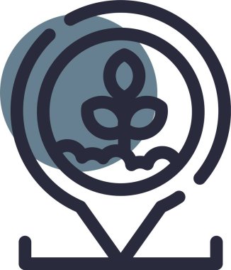 Bir ağacın vektör illüstrasyonu