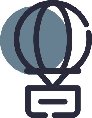 Dünya simgesinin vektör illüstrasyonu