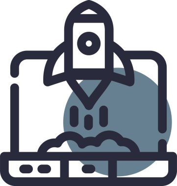 Seo simgesinin vektör illüstrasyonu