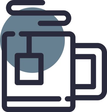 Vektör kahve makinesi simgesi