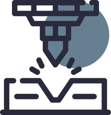 İnsansız hava aracı kontrol simgesi - taslak biçimi