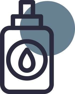 Web için şişe simgesi, vektör illüstrasyonu