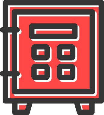 Yazar kasa kutsal kişilerin resmi, vektör çizim