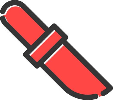 Yemek. Web simgesi basit illüstrasyon