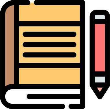 Belge. Web simgesi basit illüstrasyon