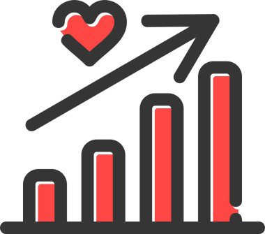 Grafik. Web simgesi basit illüstrasyon