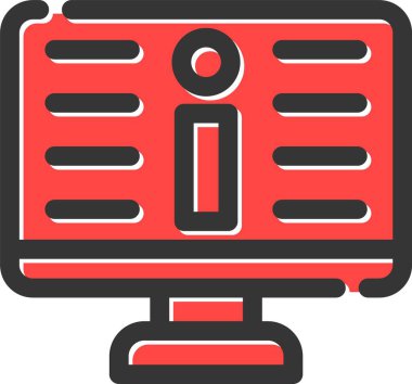 iş yönetimi dairesi simgesi - özet biçimi