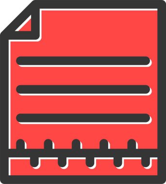 dosya dizini vektör illüstrasyonu