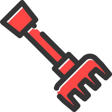 tornavida tamir aracı simgesi katı biçiminde