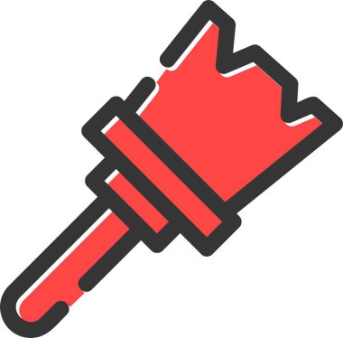 Çekiç. Web simgesi basit tasarım