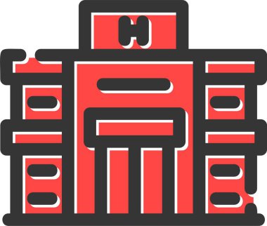 inşaat endüstrisi simgesi oluşturma - taslak biçimi