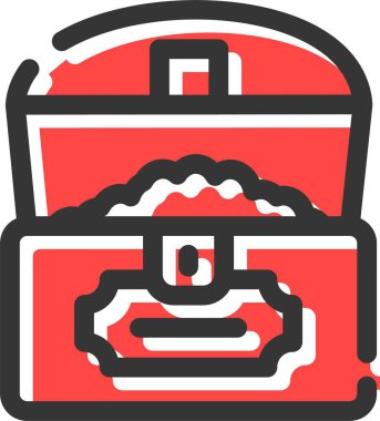 evrak çantası ikonu vektör illüstrasyonu