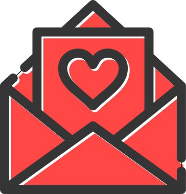 e-posta aşk harfi simgesi - özet biçimi