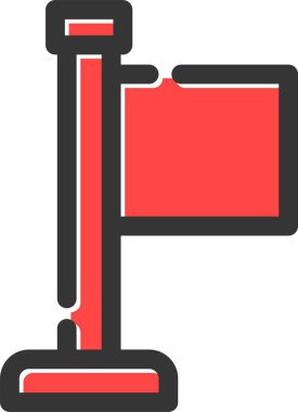 inşaat vinci vektör simgesi