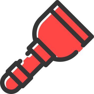 boya silindiri vektör illüstrasyonu