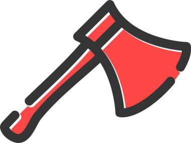 Balta. Web simgesi basit illüstrasyon