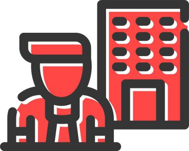 Bina binası Basit resimleme