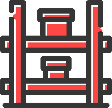 Bank park bank simgesi - taslak biçimi