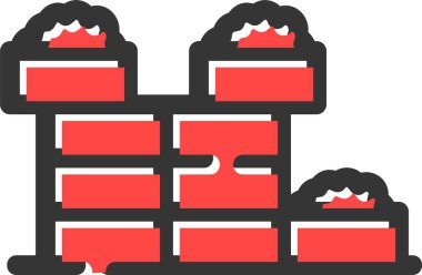 Baca. Web simgesi basit tasarım