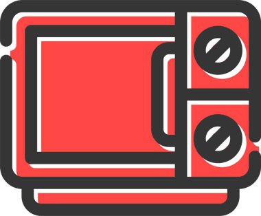 kamera simgesi vektör illüstrasyonu