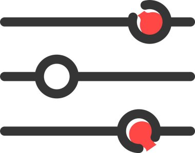 Oklar web tasarım simgesi, vektör illüstrasyonu