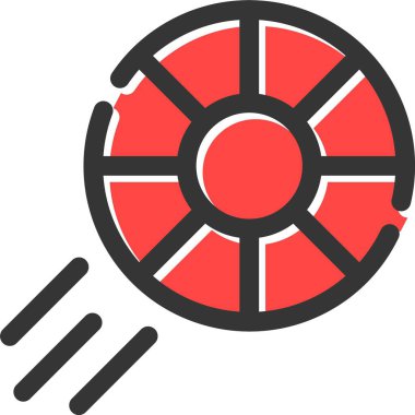 hedef simge, vektör illüstrasyonu